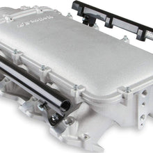 NEW HOLLEY MODULAR LO-RAM EFI MANIFOLD KIT,FRONT-FEED PLENUM,SILVER FINISH,COMPATIBLE WITH GM LS1,LS2 & LS6 GEN III & IV ENGINES