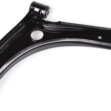 AUQDD 2PC K620065 + K620066 Front Lower Control Arm and Ball Joint Assembly Compatible With Dodge Caliber Jeep Patriot Compass 521-108 521-109 Professional Suspension (Left and Right)