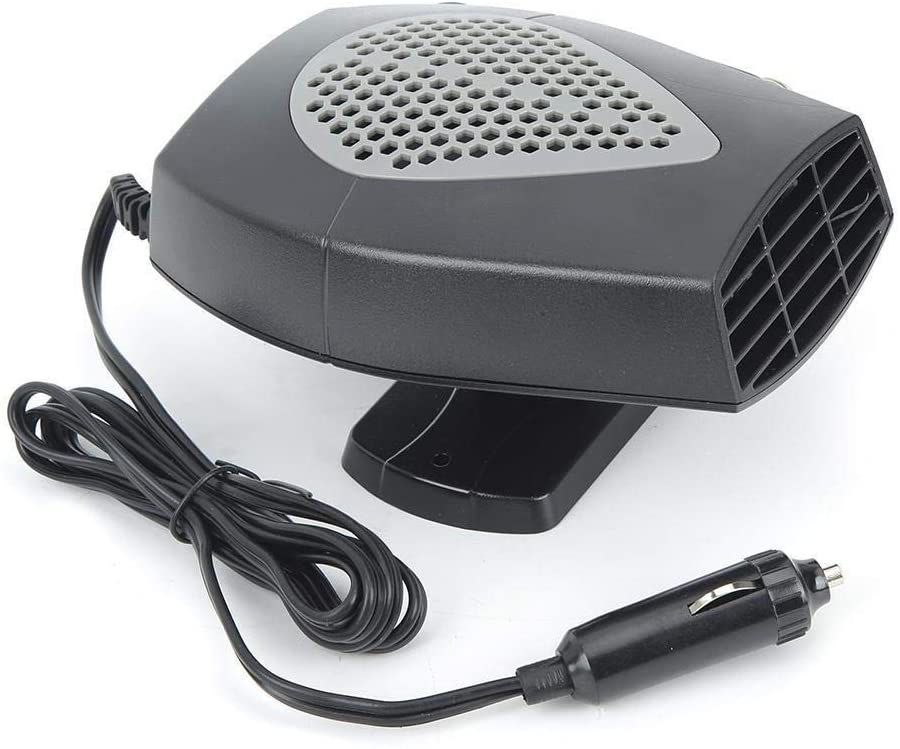 Dingln Car Portable Heater Fan Windscreen Demister Defroster DC12V/24V