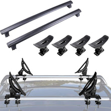 ANGLEWIDE Roof Saddle Rack Crossbars Fit for Jeep Grand Cherokee 2011-2019 (Not for SRT/Altitude models) Rooftop Carries Luggage Carrier - Max Load 150LBS
