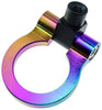 Xotic Tech Neo Chrome JDM Sporty CNC Aluminum Front Bumper Tow Hook for Mazda CX-5 2013-2018, Fit Mazda MX-5 Miata 2016-2018