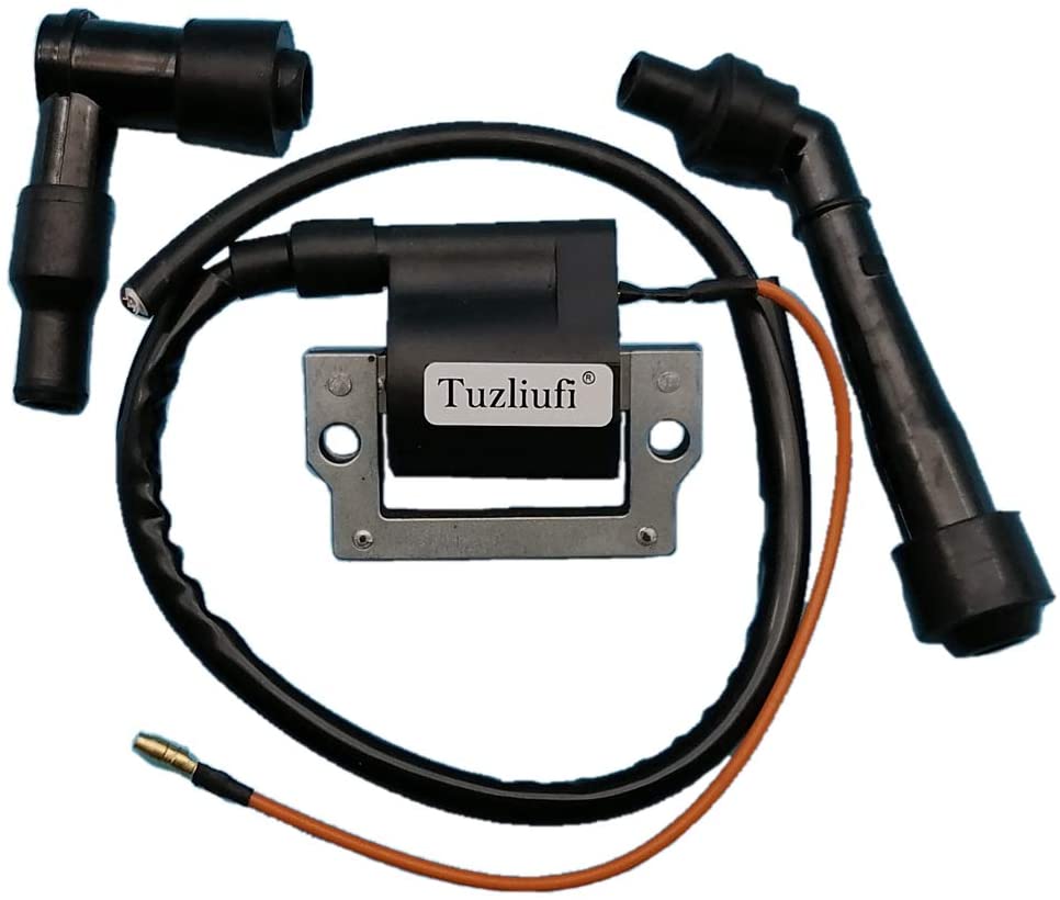 Tuzliufi ignition Coil for DS650 DS 650 Baja X Elsinore QA Z MR MT 50 125 175 250 KLR250 KL250-D KLR 250 ATC70 Z50R BW80 RT100 YZ490 YZ80 DT100 DT125 DT175 DT360 DT400 DT80 DT250 GT80 IT125 IT175 Z395