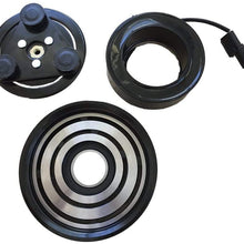 AC Compressor Clutch Kit (PULLEY, BEARING, COIL, PLATE) FITS: 2011-2013 Kia Sorento 4 CYL 2.4L VS18M