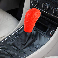 XUAILI Car Gear Shift Knob Cover Universal Elasticity Nonslip Soft Silicone Car Gear Shift Knob Cover, for Car/Auto etc (Color : Red)