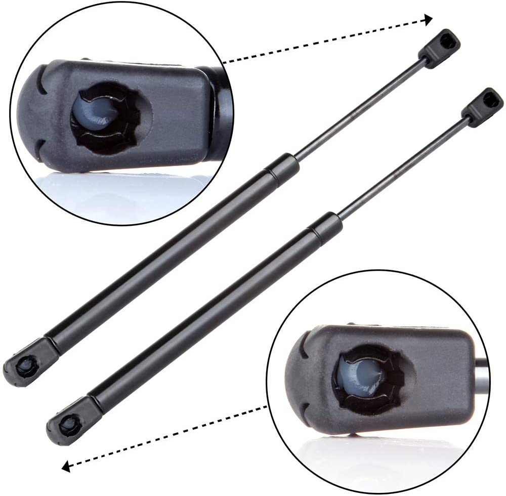 ECCPP C1606389 Lift Support for Truck Camper Top Rear Window Extended Length 13.98 Inches,24 Lbs(each) Set of 2