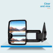 ZENITHIKE Tow Mirrors with Driver Side and Passenger Side Power Heated Turn Signal Clearance Lamp Towing Mirrors Fit For 2003-2006 Chevy GMC Sierra Pickup Yukon Yukon XL Yukon Denali Cadillac Escalade