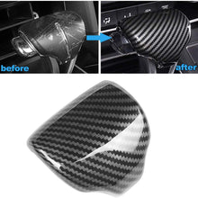 JINZHAO Sport Style Carbon Fiber Print Auto Gear Shift Knob Cover Trim for Honda CR-V 2017 2018 2019 2020 Accessories (Carbon Fiber Pattern)