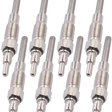 F2TZ12A342A Glow Plugs for Ford 7.3L 6.9L F-250 F-350 E-250 E-350 F59 1987-1994 (Pack of 8)