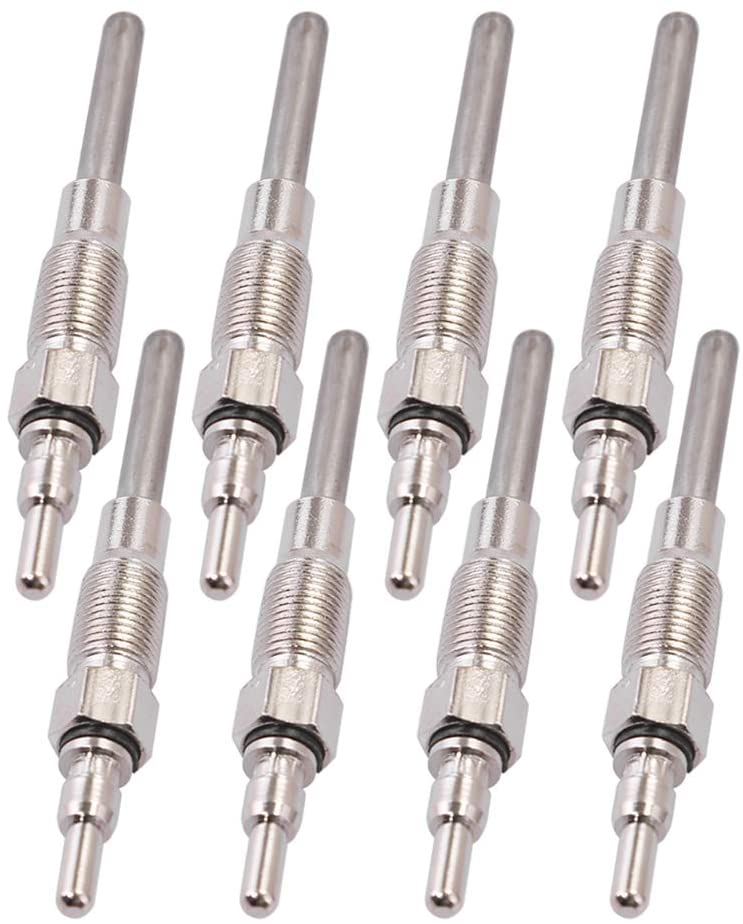 F2TZ12A342A Glow Plugs for Ford 7.3L 6.9L F-250 F-350 E-250 E-350 F59 1987-1994 (Pack of 8)
