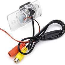 aSATAH Fisheye Lens Car Rear View Camera for Audi A3 A4 S4 RS4 A6 C6 S6 RS6 A8 S8 Q7/Q7 DTI & Vehicle Camera Waterproof and Shockproof Reversing Backup Camera (Fisheye Lens)