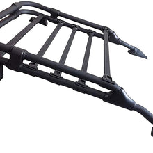 ANTS PART Roof Rack Rooftop Cargo Basket for 2010-2021 Toyota 4Runner TRD Pro Cargo Carrier Luggage Cargo Racks
