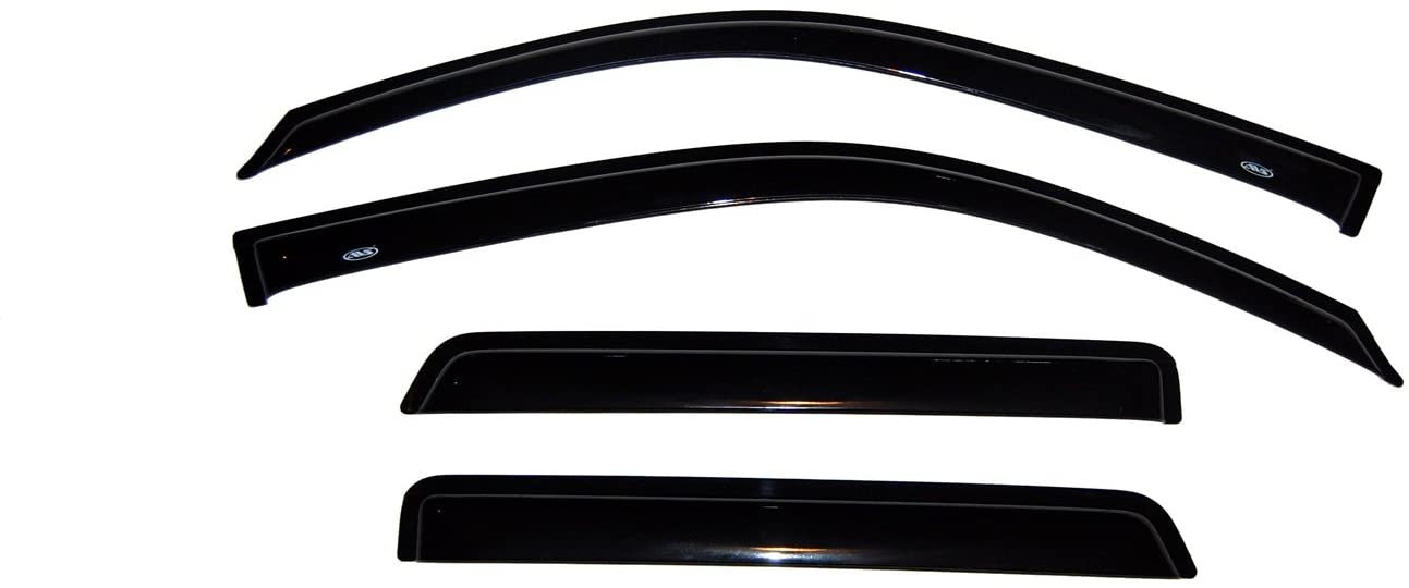 Auto Ventshade 94733 Original Ventvisor Side Window Deflector Dark Smoke, 4-Piece Set for 2002-2009 Chevrolet Trailblazer