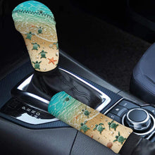 Tupalatus 3D Starry Sky Auto Car Handbrake Cover +Car Shift Knob Cover Set 2 Pack Universal Fit Most Cars Sedan SUV,Truck Car Interior Decor Accessories