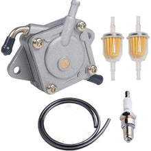 HIFROM Replacement Club Car Fuel Pump Cart Fuel Filter Spark Plug with 2-Feet Fuel Line Replacement for Gas Golf DS Precedent from 1984 to Present 290FE 350FE Kawasaki Engine 1014523
