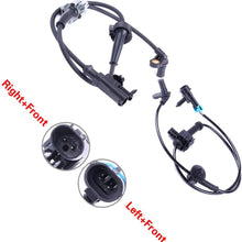 Aintier 2PCS Left+Right+Front+Rear ABS wheel Speed Sensor brake sensor Fit for 2007-2013 Chevrolet Silverado 1500 2007-2008 Chevrolet Silverado 3500 HD 2007-2013 GMC Sierra 1500