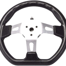 ZXTDR 10.6'' Steering Wheel For Mini Go Kart Buggy Kandi