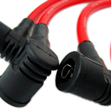 VMS RACING 95-01 10.2mm High Performance Engine SPARK PLUG WIRES Wire Set in RED Compatible with Honda CRV CR-V CRVTEC B20B-B20B4 B20B B20Z2 B20A/B21A DOHC VTEC Non-VTEC JDM B20 B20B 95-01