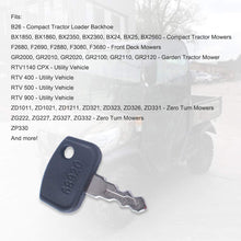 Poweka 68920 Ignition Key for Kubota Buggy RTV 500 900 B26 BX1860 BX2360 ZD321 ZD323 Cart Truck Tractor Mower