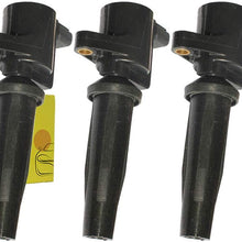 DEAL Pack of 4 New Ignition Coil For Escape Focus Transit Connect - Mazda 3 - Mercury Mariner 2.0L 2.3L L4 Compatible With DG541 DG507 C1453