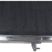 OzCoolingParts 03-10 Dodge Ram-Series Radiator - Pro 2 Row Core Full Aluminum Radiator For 2003-2010 2004 2005 06 07 08 09 Dodge Ram 2500/3500 5.9 6.7 L6 Cummins Engine
