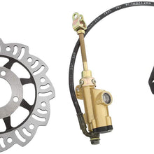 Yaegarden Rear Brake System Brake Disc Motor Disk Kit Set Dirt Pit Trail Atv Quads Buggies 125CC Parts