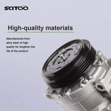 SCITOO AC Compressor Compatible with 2004-2005 for BMW 545i 645Ci 4.4L 2006-2010 for BMW 550i 4.8L
