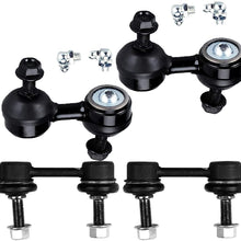 OCPTY - New 4-Piece fit for 2003-2008 Forester 2004-2007 Impreza - 2 Front Sway Bar End Link 2 Rear Sway Bar End Link