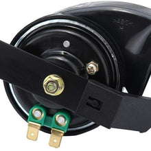 XINGFUQY Mofaner 130dB Universal Snail Air Motorcycle Horn Siren Loud 12V Waterproof Fit for Truck Motorbike Scooter