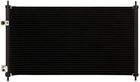 VioletLisa All Aluminum Air Condition Condenser 1 Row Compatible with 1997-1999 CL 3.0L 1995-1997 Accord 2.7L V6 Without Oil Cooler
