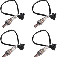 Set of 4 Oxygen O2 Sensor Upstream & Downstream for 2004-2007 Dodge Ram Magnum Charger Jeep Commander Liberty Chrysler 300 Mitsubishi # 56028994AA 56028994AB 05149170AA OS5249
