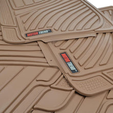 Motor Trend FlexTough Standard - 4pc Set Heavy Duty Rubber Floor Mats for Car SUV Van & Truck (Black) (MT-774-BK_AMJAN)