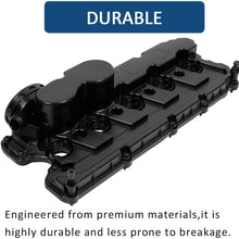 X AUTOHAUX 07K103469L Car Engine Valve Cover Replacement for Volkswagen Jetta 2005-2014 2.5L