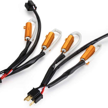 2PCS 9003 HID LED Headlight Canbus Decoder Anti Flickering Resistor Decoder