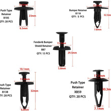 Auto Clips Car Body Retainer Assortment Clips Car Trim Fasteners Clips Tailgate Handle Rod Clip Push Rivets Plastic 19 MOST Popular Sizes Car Clips 425PCS For GM Ford Chevy Toyota Honda Chrysler