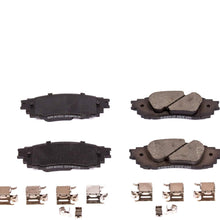 Power Stop Z23-1879, Z23 Evolution Sport Carbon-Fiber Ceramic Rear Brake Pads