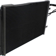 A/C Condenser Compatible with 2007-2012 Hyundai Elantra Aluminum Core With Receiver Drier