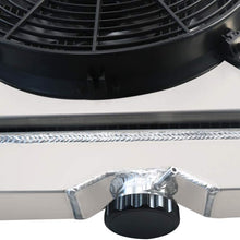ALLOYWORKS 3 Row All Aluminum Radiator+16"Fan Shroud+Relay For 1960-1966 Ford Mustang Ranchero/Mercury SBC 3.3L l6/V8