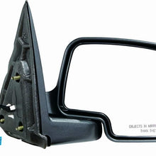 KarParts360: For 2003 2004 2005 2006 GMC SIERRA 1500 Door Mirror - Passenger Side (Textured) - Power, Heated, Without Signal Indicator, Without Light Sensor GM1321293