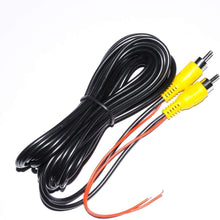 Backup Camera RCA Video Cable,CAR Reverse Rear View Parking Camera Video Cable with Detection Wire (6M)