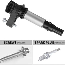 DWVO Ignition Coil Pack Compatible with Buick Allure Enclave LaCrosse Rendezvous - Cadillac CTS STS SRX - Chevrolet Traverse Vectra - Saab Saturn 2.8L 3.6L V8 - Set of 6
