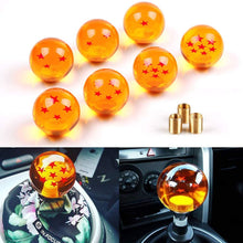 RASTP Dragon Ball Z Star Manual Gear Stick Shift Knob Universal Gear Shifter Knobs with Adapter Fits Most Car(4 Star)