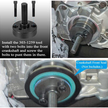 Crankshaft Rear Main Seal Installer Tool 303-770 & Crankshaft Front Seal Wear Ring Installer Tool Alt 303-1259 for Fits for Ford 4.5L, 6.0L & 6.4L Powerstroke Diesel Engines (2-Pack)