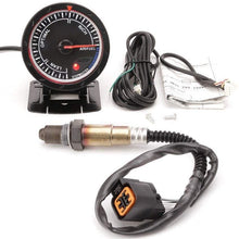 XinQuan Wang Fuel Gauges 60MM 12V Car Air Fuel Ratio Gauge with Front Narrowband Oxygen Sensor for 1999-2010 H-y-u-n-d-a-i A-c-c-e-n-t Auto Gauge