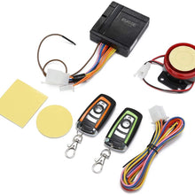 Rupse Waterproof Motorcycle Bike Anti-theft Security Burglar Alarm System Remote Control Horn Alarm Warner Bi-color