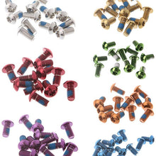 HELYZQ 12Pcs Bicycle Brake Disc Screws Alloy Steel Bolt Rotor Cycling for Mountain Bike