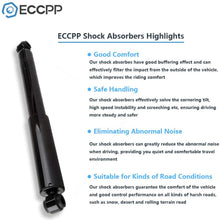 Shocks and Struts,ECCPP Rear Pair Shock Absorbers Strut Kits Compatible with 1993-2002 Nissan Quest/Mercury Villager,1995-2002 Toyota Tacoma 344055 37098