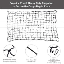 AlltoAuto Truck Bed Cargo Bag with Cargo Net, 100% Waterproof 600D Heavy Duty, Fits Any Truck Size(51''x40''x22'' ) 26 Cubic Feet, Simple and Convenient for Installation…