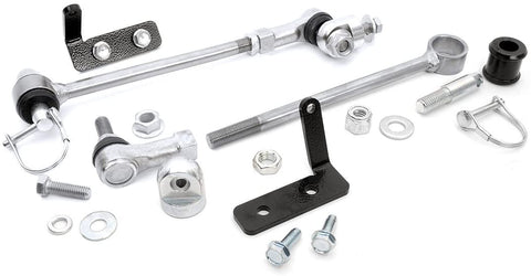 Rough Country Front Sway Bar Disconnects (fits) 1984-2001 Jeep Cherokee XJ / 93-98 ZJ / 86-92 MJ | 3.5-6