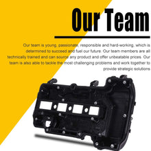 OCPTY Valve Cover Gasket Set + Valve Covers Replacement fit for 11-17 Chevrolet Cruze Sonic 1.4L