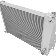 Champion Cooling, Chevrolet Big Block Camaro 3 Row All Aluminum Radiator, CC370